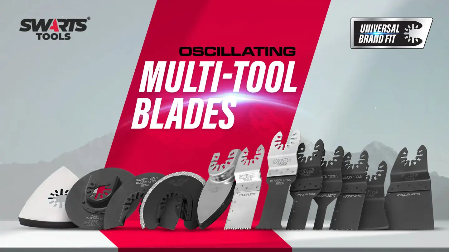 Oscillating Saw Multi Tool Blade Attachments for Metal, Tile, Wood and Much More