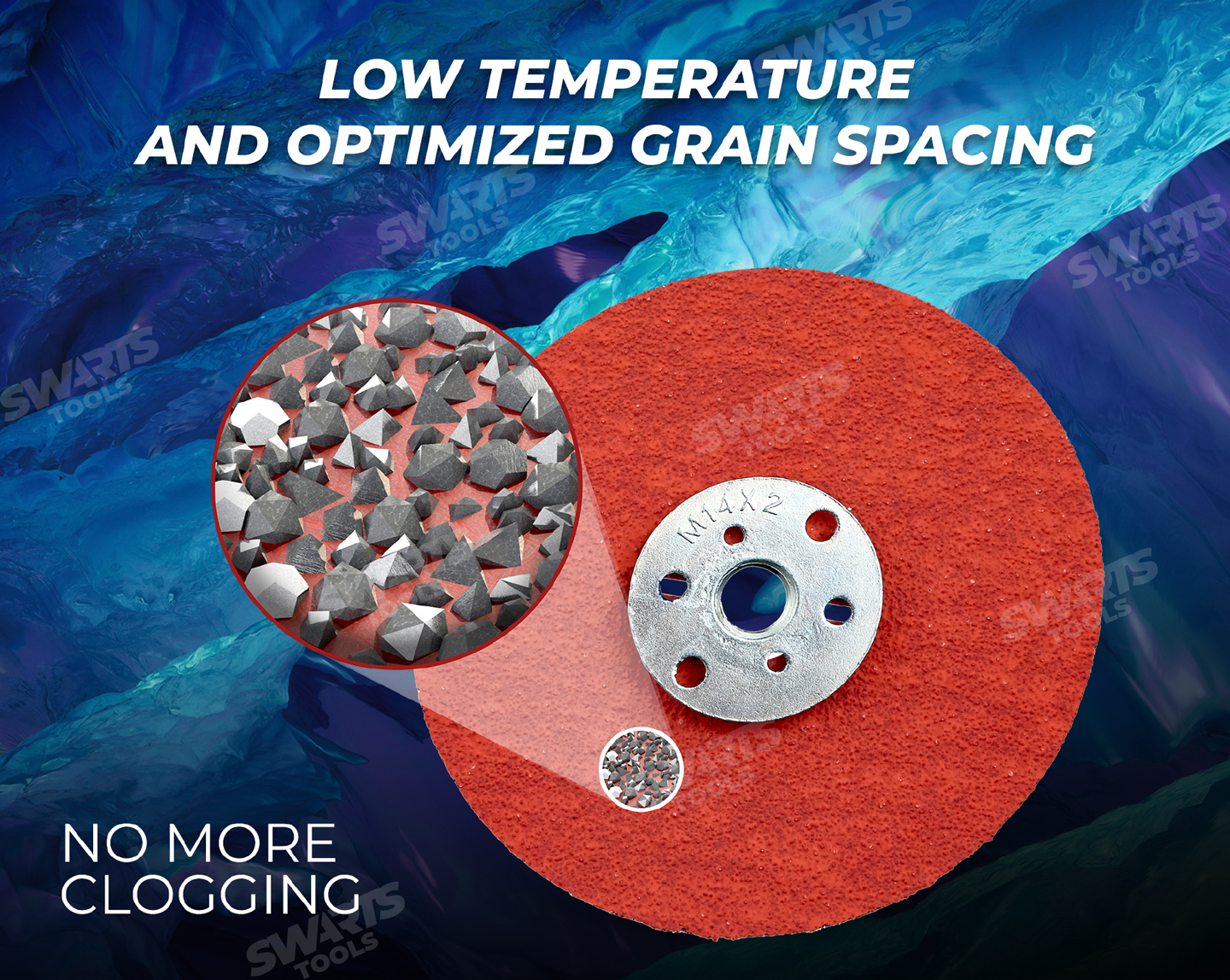 low temperature and optimized grain spacing