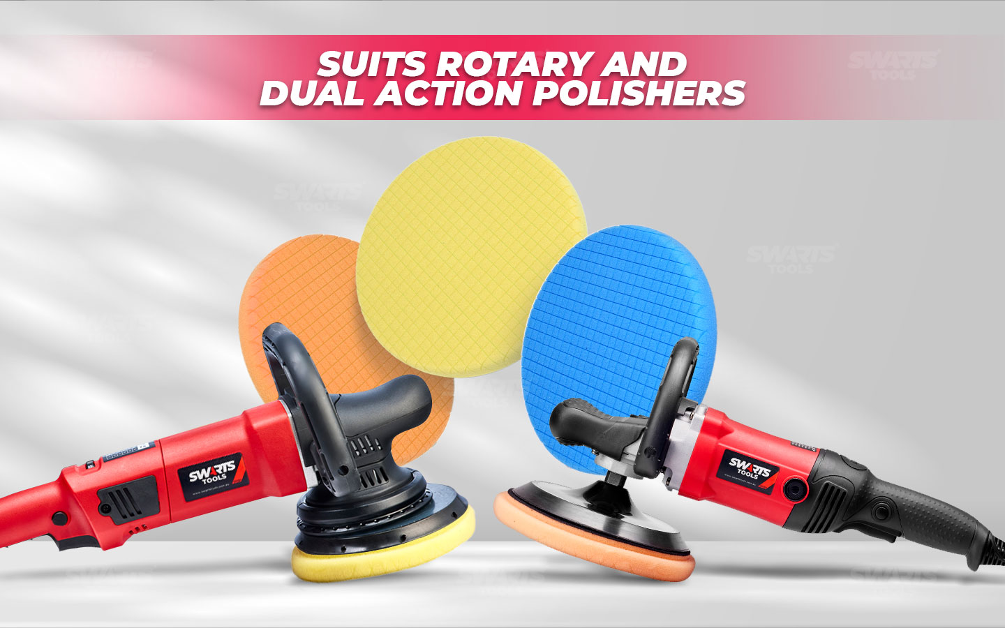 Suits rotary and dual action polishers