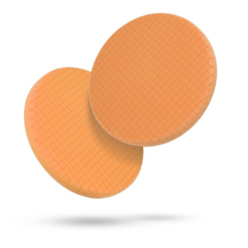 180mm 7inch Orange Cross Cut Foam Polisher Buffing Pads
