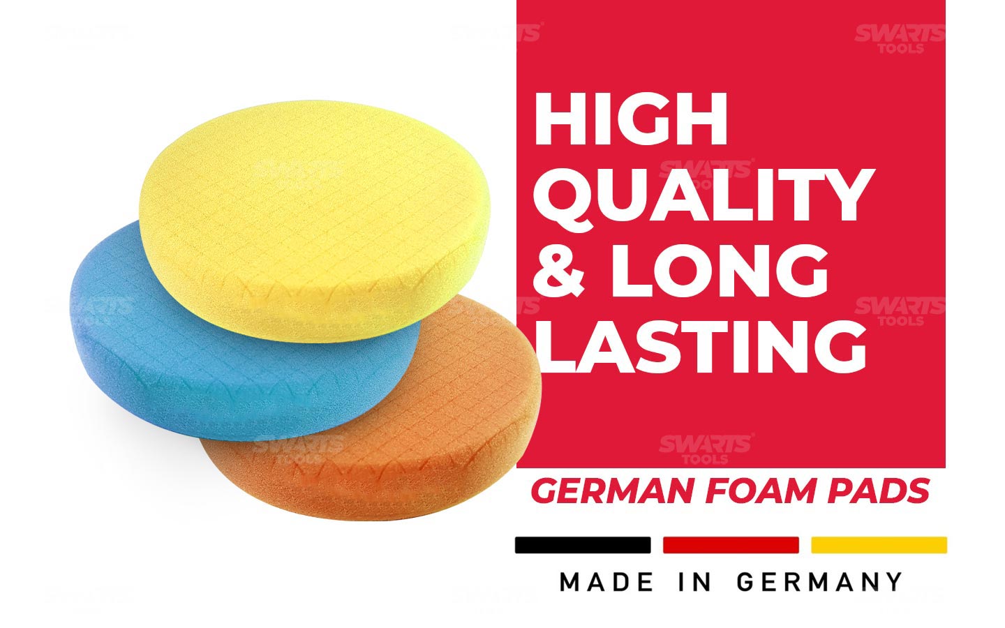 High quality & long lasting german foam pads