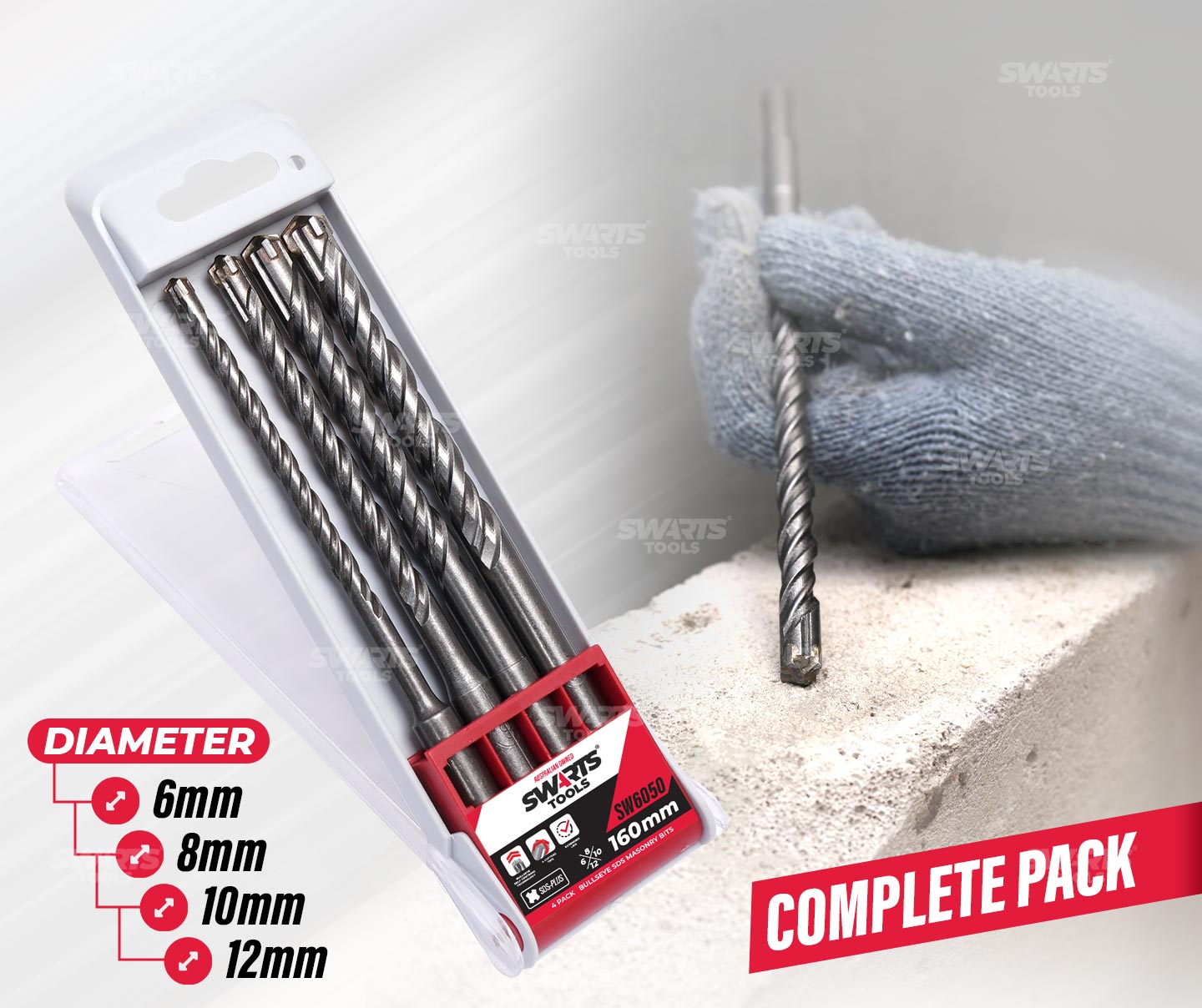 BULSSEYE SDS 4 SET PACK