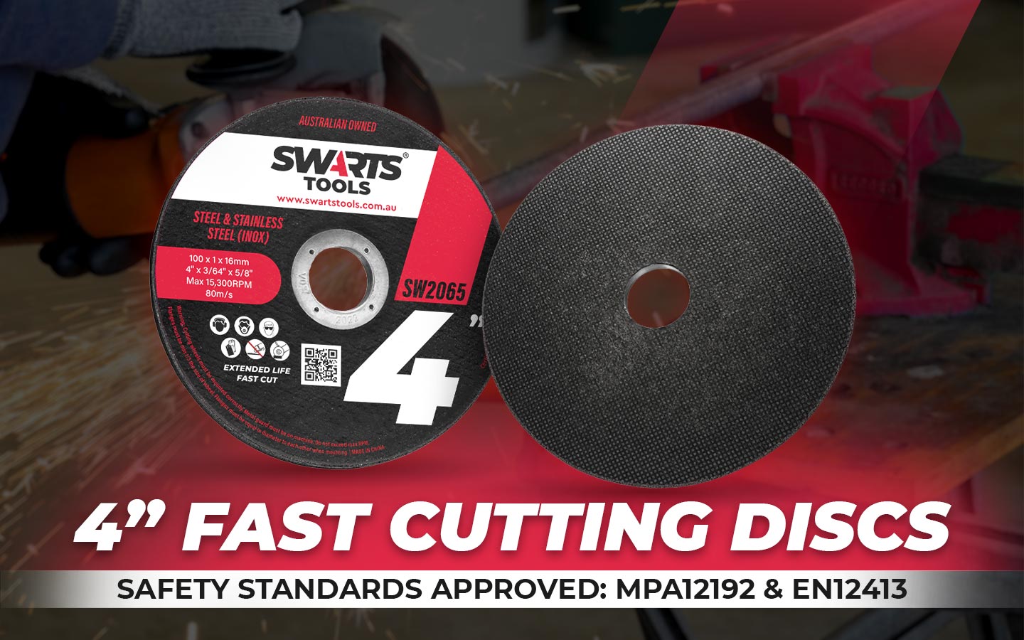 4 inch fast cutting disc for angle grinder