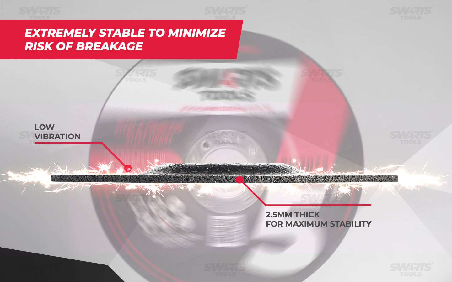 extremely stable to minimize risk of breakage