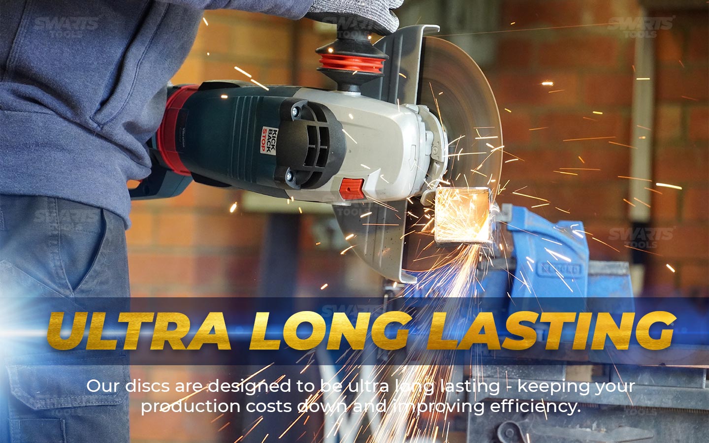 Ultra long lasting, our discs are designed to be ultra long lasting - keeping your production costs down and improving efficiency
