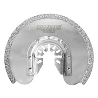 Diamond Half Moon Flush Cutting Multi Tool Blade