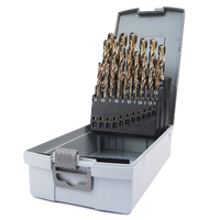 Cobalt Drill Bit Set for Steel 25pc 