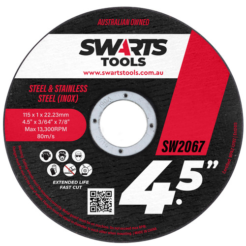 4.5" 115mm Thin Angle Grinder Cutting Discs  50pc 