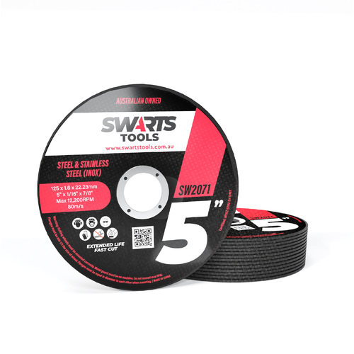 5" 1.6mm Thin Angle Grinder Cutting Discs 25pc 