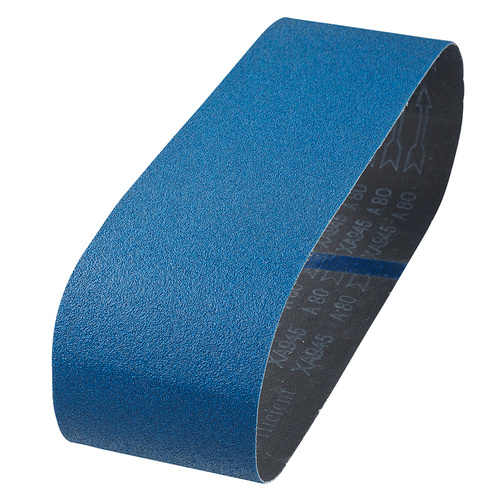 80 Grit 914 x 100mm Cubic Zirconia Linishing Belts 10pc 
