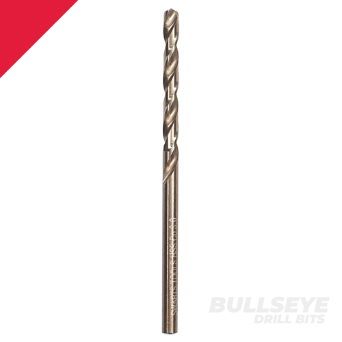 3mm Cobalt Drill Bit for Steel with Bullseye Tip