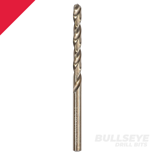 5mm Cobalt Drill Bit for Steel with Bullseye Tip