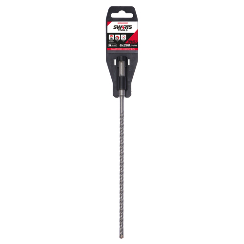 6 x 260mm SDS Carbide Drill Bit