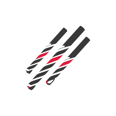 Drill bits for metal